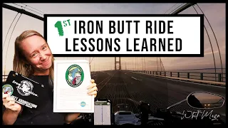 Lessons from my first IRON BUTT Saddle Sore 1000 // Ride 1K in a Day // Lake Michigan on Sportster