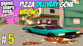 Chasing the Pizza Delivery Guy | GTA Vice City Gameplay Part 5 | [Just Anuj Gaming]