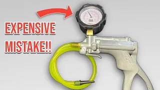 Pressure / Vaccum Test: Common & Costly Mistake!!
