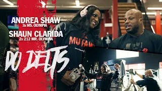🌎💥Clash of the Titans!! Olympia Champs Clarida & Shaw Destroy a SHOULDER WORKOUT | MUTANT