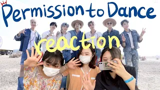 [ENG]캠핑가서 'Permission to Dance' 뮤비 처음 본 청년들 | BTS | 방탄소년단 리액션 | 한국인리액션 | Kpop reaction