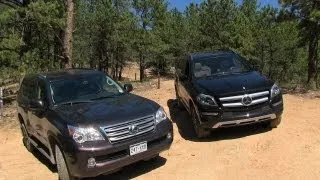 2013 Mercedes-Benz GL350 vs Lexus GX460 Off-Road Mountain Mashup Review