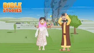 Lots wife turned into Pillar of Salt | Bible Stories for Kids