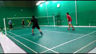 insident serangan jantung ketika main badminton