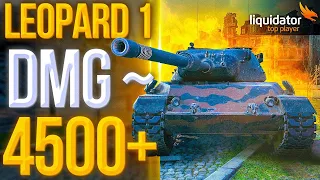 LEOPARD 1 / DMG ~ 4500+ / ВЕЖЛИВЫЙ СТРИМ 3+