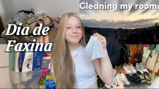 ORGANIZANDO MEU QUARTO- Cleaning My Room #cleaning