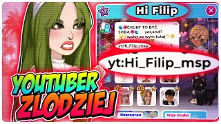 YOUTUBER ZŁODZIEJ NA MSP2!! #moviestarplanet #msp2