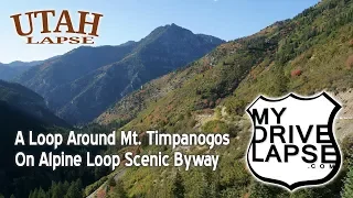 Alpine Loop Scenic Byway: Autumn Loop Around Mount Timpanogos, Utah