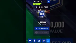 100 OVR in FIFA MOBILE vs 100 OVR in FC MOBILE #fcmobile