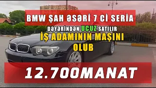 BMW 7 ci seria Dəyərindən Aşağı Satılır | Maşın Bazarı 2024