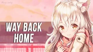 Nightcore - Way Back Home (English Version) | Lyrics