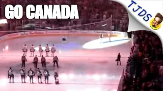 Mic Fail During US National Anthem Proves Why Canadians Are The Best