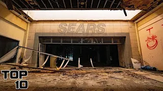 Top 10 Abandoned Malls You Are Forbidden From Entering