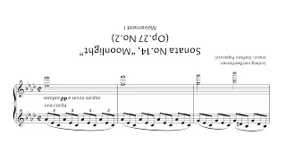 L. van Beethoven's Moonlight Sonata, but it's Upside-down 🔄