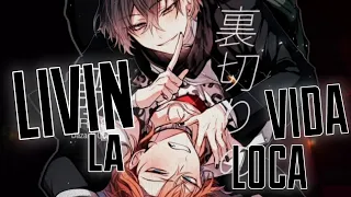 ✮Nightcore/Sped Up - Livin' La Vida Loca (Metal Cover)