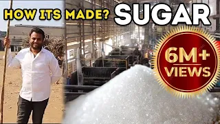 How is sugar made? || चीनी कैसे बनती है | Making of sugar out of sugarcane || Farming Engineer