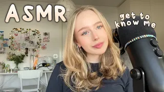 ASMR my favorite triggers & get to know me !! 🧖🏼‍♀️ ʚɞ˚‧｡⋆