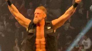 ADAM COPELAND #AEWWORLDSEND ENTRANCE CROWD SINGS ALONG