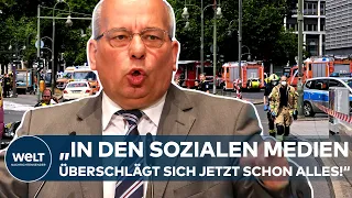 BERLIN-CHARLOTTENBURG: „In den sozialen Medien überschlägt sich jetzt schon alles“ - Rainer Wendt