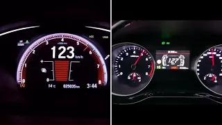 Honda Civic 1.5 Vtec 180hp vs. Kia Proceed GT 204hp