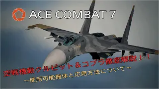 [ACE COMBAT™ 7]徹底解説？/空戦機動クルビット＆コブラ ～これで君もあの黄色中隊の一員だ～