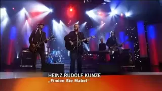 Heinz Rudolf Kunze - Finden sie Mabel 2009
