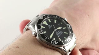 Omega Seamaster Diver 300m Chronometer 2254.50.00 Luxury Watch Review