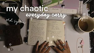 📒 my new & chaotic everyday carry notebook vs my old one | new system to keep me from insanity