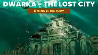 The Lost City of DWARKA found underwater off the coast of Gujarat! Lord Krishna's Capital