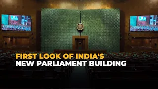 First look of India's new Parliament building, watch!