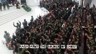 Naga Army The Soldier of Christ: Days of Elijah at their Headquarter Church | NSCN-IM