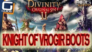 DIVINITY ORIGINAL SIN 2 - Knight of Vrogir Boots Location (Drowned Temple)