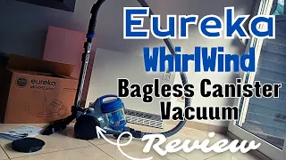 Eureka Whirlwind Bagless Canister Vacuum Cleaner Review | The Best Canister Vacuum