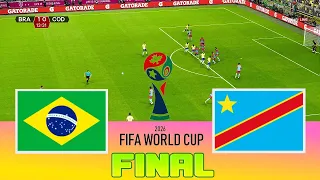 BRAZIL vs CONGO DR - Final FIFA World Cup 2026 | Full Match All Goals | Football Match