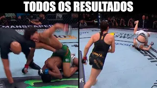 UFC ALEXA GRASSO VS VALENTINA SHEVCHENKO 2 - TODOS OS RESULTADOS - NOCHE UFC