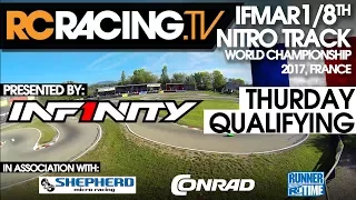 IFMAR 1/8th IC Worlds 2017 - Thursday - Qualifying  - LIVE