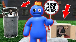 Extreme hide and seek with *rainbow friends* vs Granny - funny horror animation parody (p.184)