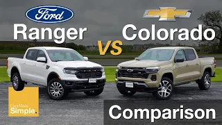 2023 Chevy Colorado Z71 vs Ford Ranger Lariat | Is One Clearly Better?!