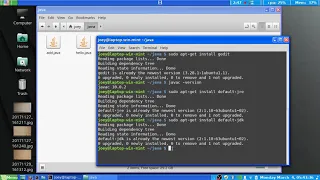 how to compile and run java code on linux