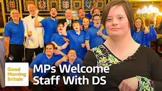 Parliament Welcomes Workers with Down’s Syndrome | Good Morning Britain