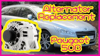 How To Replace The Alternator On The 1.6HDi Peugeot 508