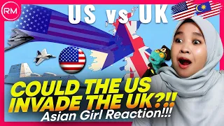 ASIAN GIRL REACT TO COULD US MILITARY CONQUER UK IF IT WANTED TO?! WHAT?!