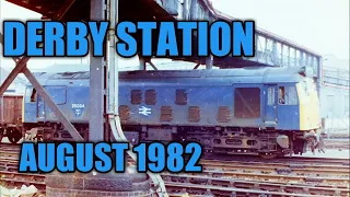 Derby Station - August 1982