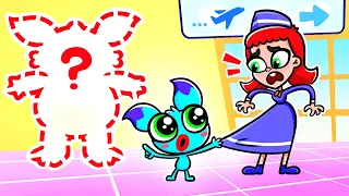 Daddy And Me at the Airport ✈️ | Safety For Kids + More Kids Songs And Nursery Rhymes