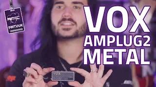 VOX AmPlug2 Metal Guitar Headphone Amplifier - Tiny Metal Amp!