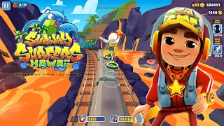 SUBWAY SURFERS GAMEPLAY PC HD 2023 - HAWAII - JAKE STAR OUTFIT SMOKING SLIME BOARD