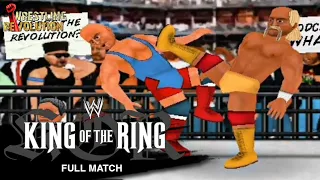 FULL MATCH - Hollywood Hulk Hogan vs. Kurt Angle: WWE King of the Ring 2002 | Wrestling Revolution