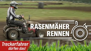 Aufsitzen: Das große Rasenmäher-Rennen | Treckerfahrer dürfen das! | NDR