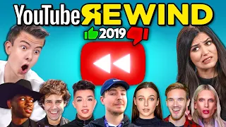 Teens & College Kids React To YouTube Rewind 2019