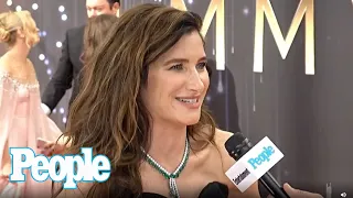 'WandaVision' Star Kathryn Hahn Recalls Son Walking In on Her Practicing "Witch Moves"  | PEOPLE